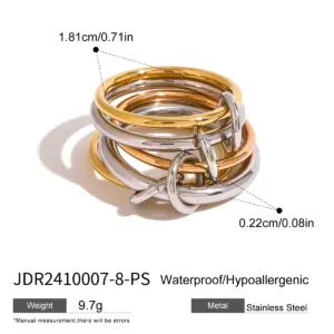 Modern Unisex Stainless Steel Multi-Layer Ring 19 Sb891d8a647e14acdb3ec6eb159dce4677 2