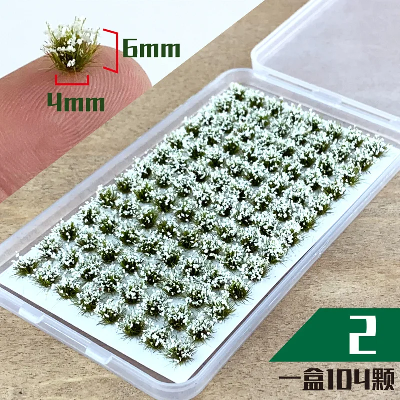 Miniature Flower and Grass Model Kit (104 Pieces) 8 Miniature Flower and Grass Model Kit (104 Pieces) - Image 8