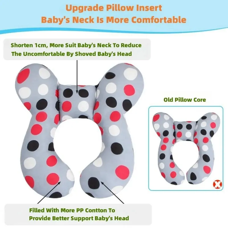 Baby Travel Pillow with Head Support 2 Baby Travel Pillow with Head Support - Image 2