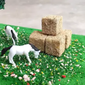 Miniature Haystacks for Scenic Model Farms 7 Sb8cf0d7fbdc74f88a631698bb938cabbV