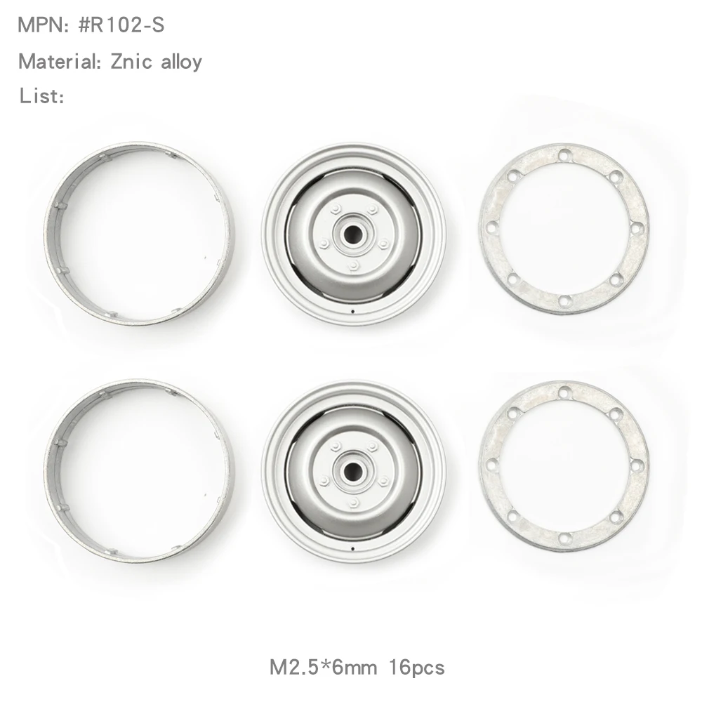 Vintage 1.9-Inch Narrow RC Wheels 7 Vintage 1.9-Inch Narrow RC Wheels - Image 7