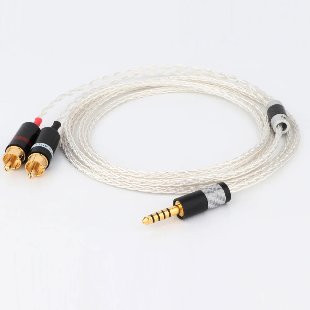 Premium 4.4mm TRRS to 2RCA Audio Cable 5 Premium 4.4mm TRRS to 2RCA Audio Cable - Image 5