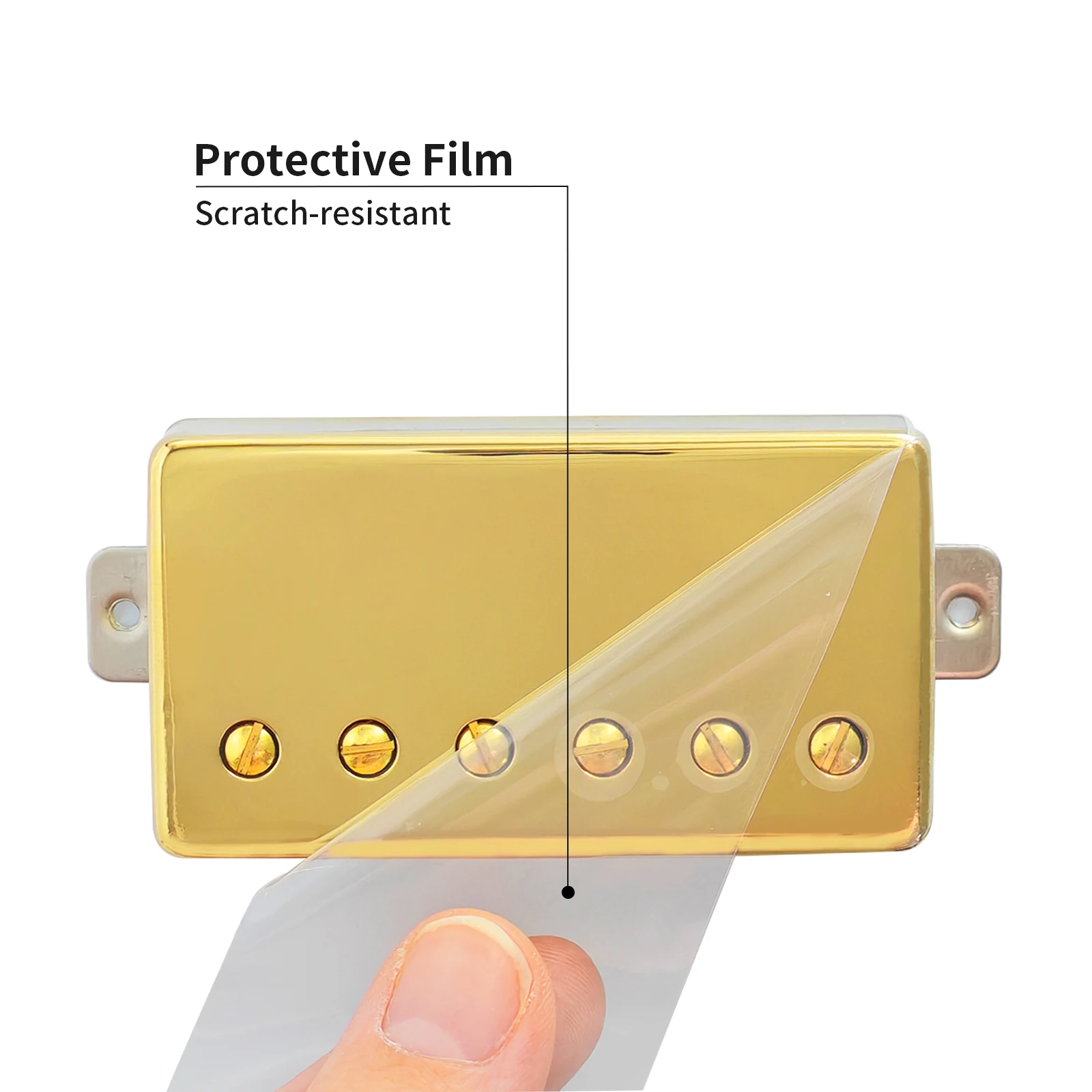 Gold Humbucker Set for Electric Guitar 3 Gold Humbucker Set for Electric Guitar - Image 3