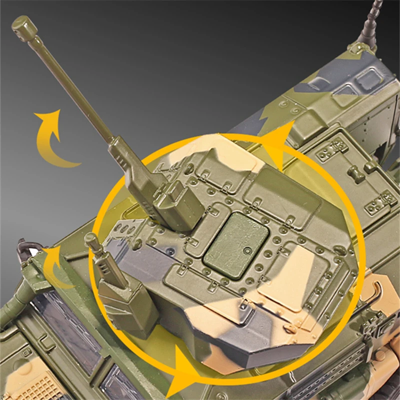 Alloy Military Tiger Vehicle Model 1:32 Scale 6 Alloy Military Tiger Vehicle Model 1:32 Scale - Image 6