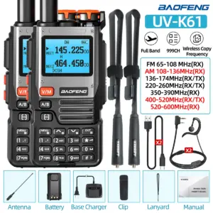 Baofeng UV-K61 7-Band Walkie Talkie 5-10KM Range 19 Sb8fd74ff22cb4e7a8af95fc6d13d98ebm