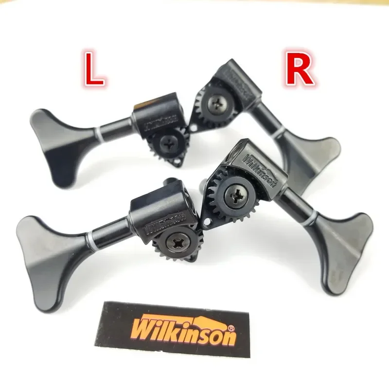 Wilkinson WJB-750 Bass Tuning Pegs Matte Black 2 Wilkinson WJB-750 Bass Tuning Pegs Matte Black - Image 2