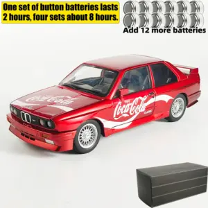 Vibrant 1:24 Coca Cola BMW M3 E30 Diecast Model 19 Sb91f82b6aad346ad92ea81c4eb8e4626P