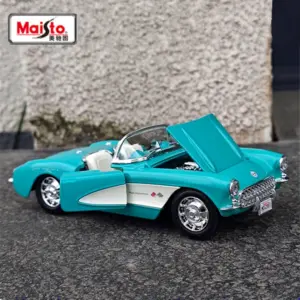 Maisto 1957 Chevrolet Corvette Diecast Model 9 Sb9222297a1c1456e9f9c781353590937U