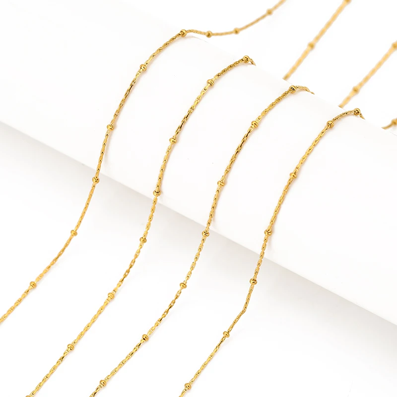 Stainless Steel Gold Snake Chain 2m 4 Stainless Steel Gold Snake Chain 2m - Image 4