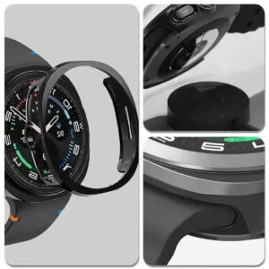 Pink Silicone Strap and Cover Set for Galaxy Watch 8 14 Sb924c75d0dc9430f91a48e93c6048385k