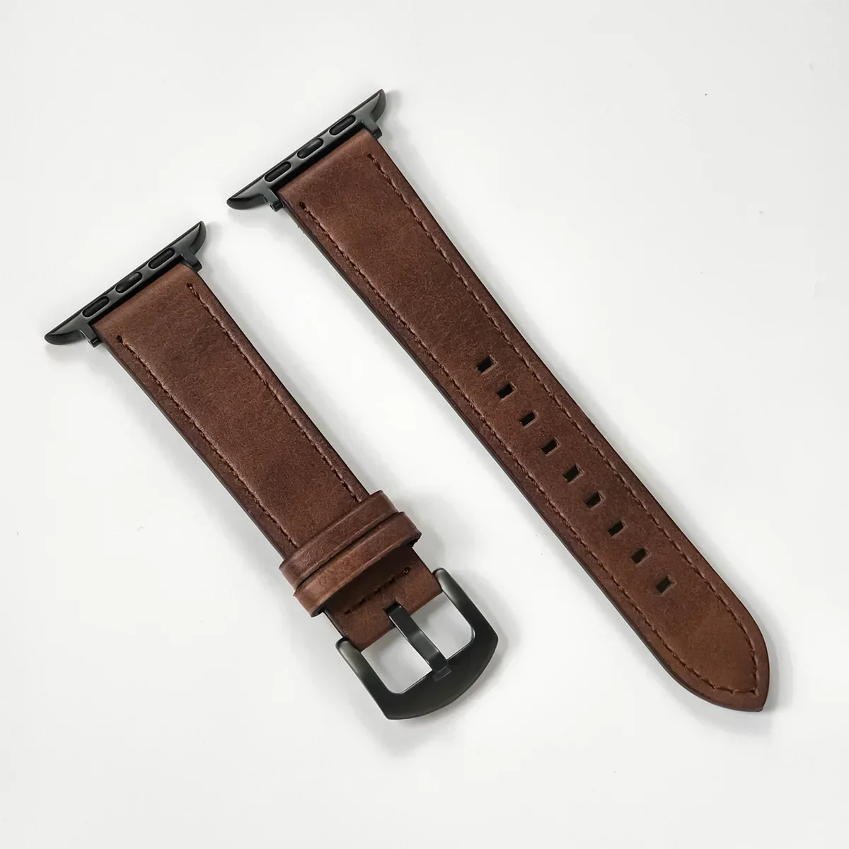 Leather Watch Band for Apple Watch Series 1-10 7 Leather Watch Band for Apple Watch Series 1-10 - Image 7