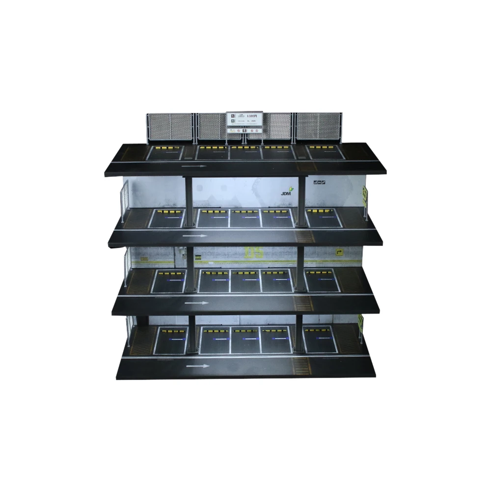 1:64 Scale Diecast Parking Garage Model 8 1:64 Scale Diecast Parking Garage Model - Image 8