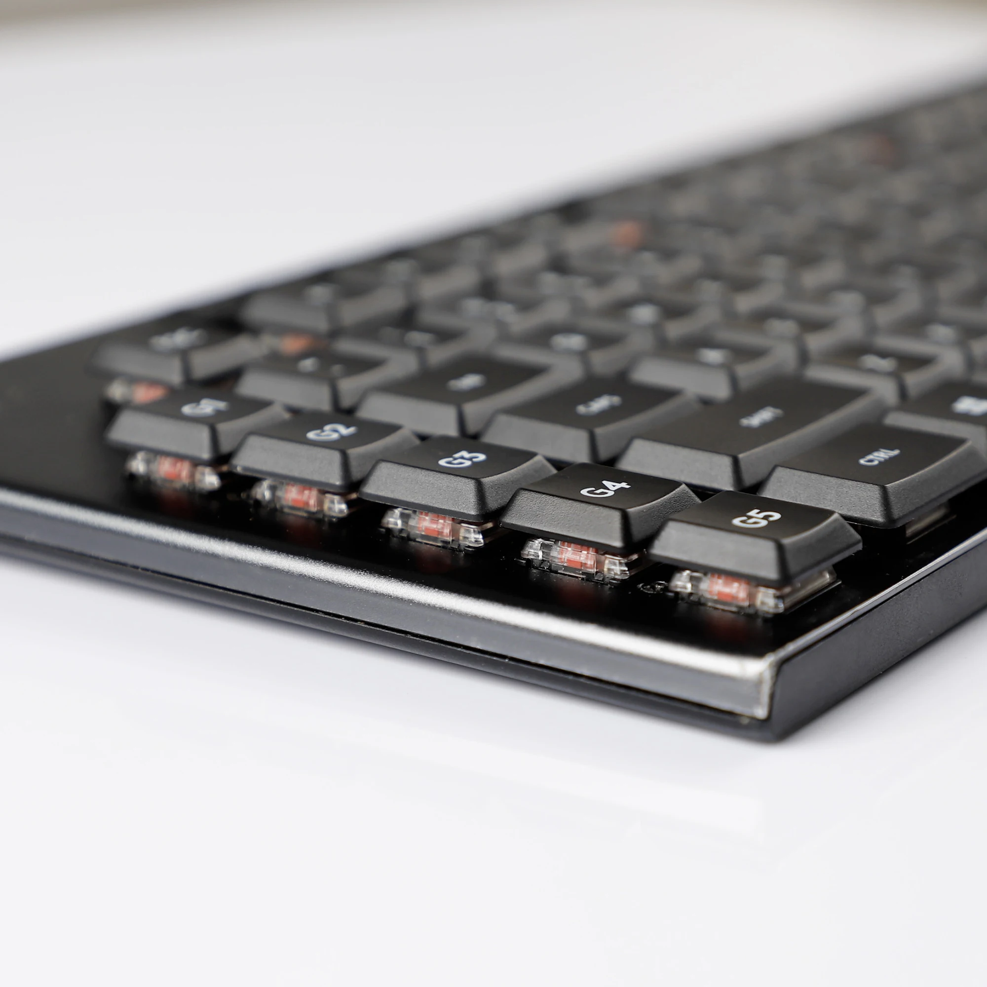 Vibrant Cyan PBT Keycaps Set for Logitech G-Series 3 Vibrant Cyan PBT Keycaps Set for Logitech G-Series - Image 3