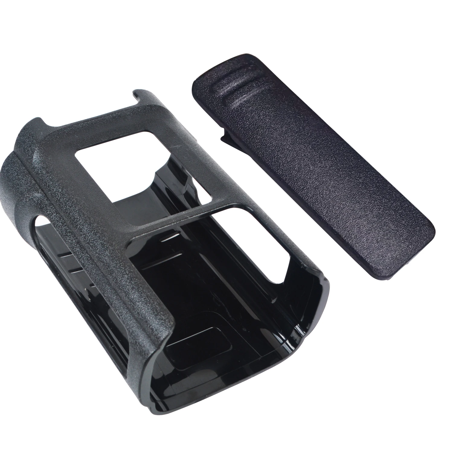 Black Baofeng DM-32 Walkie Talkie Holster with Belt Clip 3 Black Baofeng DM-32 Walkie Talkie Holster with Belt Clip - Image 3