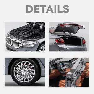 BMW 760Li 1:24 Diecast Model Collector's Replica 14 Sb9823b4c30834ad287694191b01c8931z