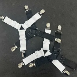 Bed Sheet Grippers Set for Secure Bedding 11 Sb99b5967a0ee4488a554992ce2e6f08c3