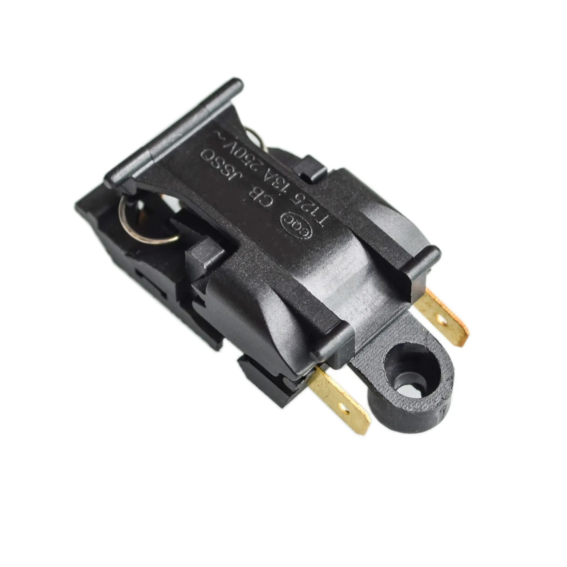 Black Plastic Thermostat Switch for Kitchen Appliances 1 Black Plastic Thermostat Switch for Kitchen Appliances