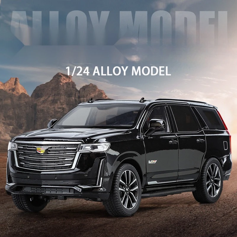 1:24 Scale Cadillac Escalade Die-Cast SUV Model 2 1:24 Scale Cadillac Escalade Die-Cast SUV Model - Image 2