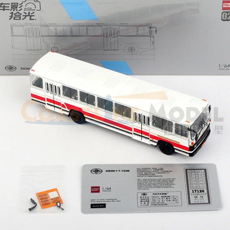 1:64 Scale Diecast City Bus Model 7 1:64 Scale Diecast City Bus Model - Image 7