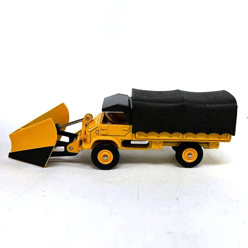 Vibrant Yellow Snow Shovel Truck Model 1:43 Scale 6 Vibrant Yellow Snow Shovel Truck Model 1:43 Scale - Image 6
