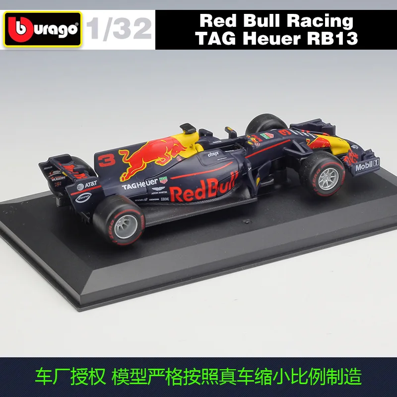 Die-Cast Red Bull F1 Model Car 1:32 Scale 4 Die-Cast Red Bull F1 Model Car 1:32 Scale - Image 4