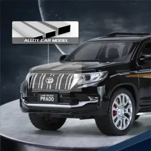 Black Toyota Land Cruiser PRADO 1:32 Model 10 Sb9f02cb0a71c4aa1afd94c370c3b9944B