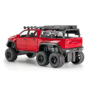 Red Dodge RAM 1500 TRX 6x6 Diecast Model 12 Sb9fd7c8c96184f67aa64762a9a12f4182