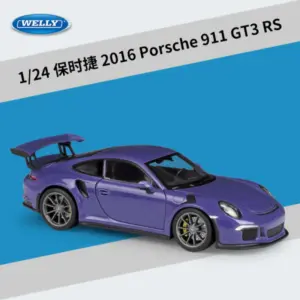 Blue Diecast Porsche 911 GT3 RS Model 1:24 Scale 17 Sba24086ea19b4320a8afab2d4dc8c4d0J