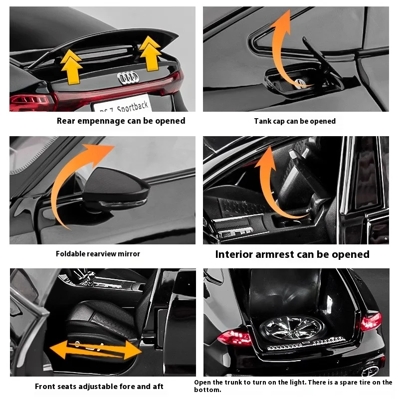 Audi RS7 Sportback 1:18 Diecast Model Car 6 Audi RS7 Sportback 1:18 Diecast Model Car - Image 6