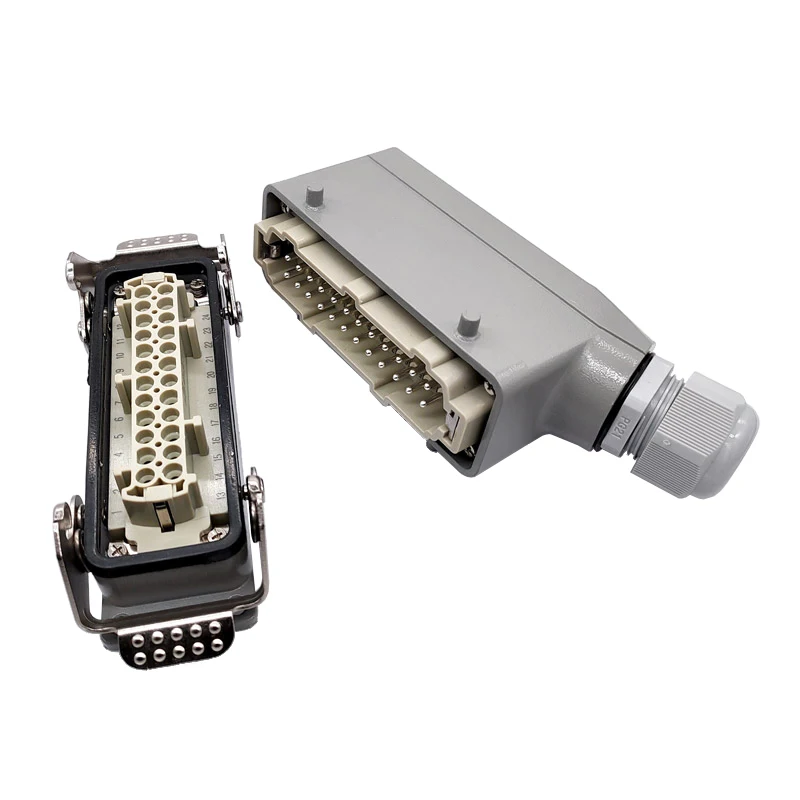Heavy-Duty 24-Pin Industrial Connector HDC-HE-024 5 Heavy-Duty 24-Pin Industrial Connector HDC-HE-024 - Image 5