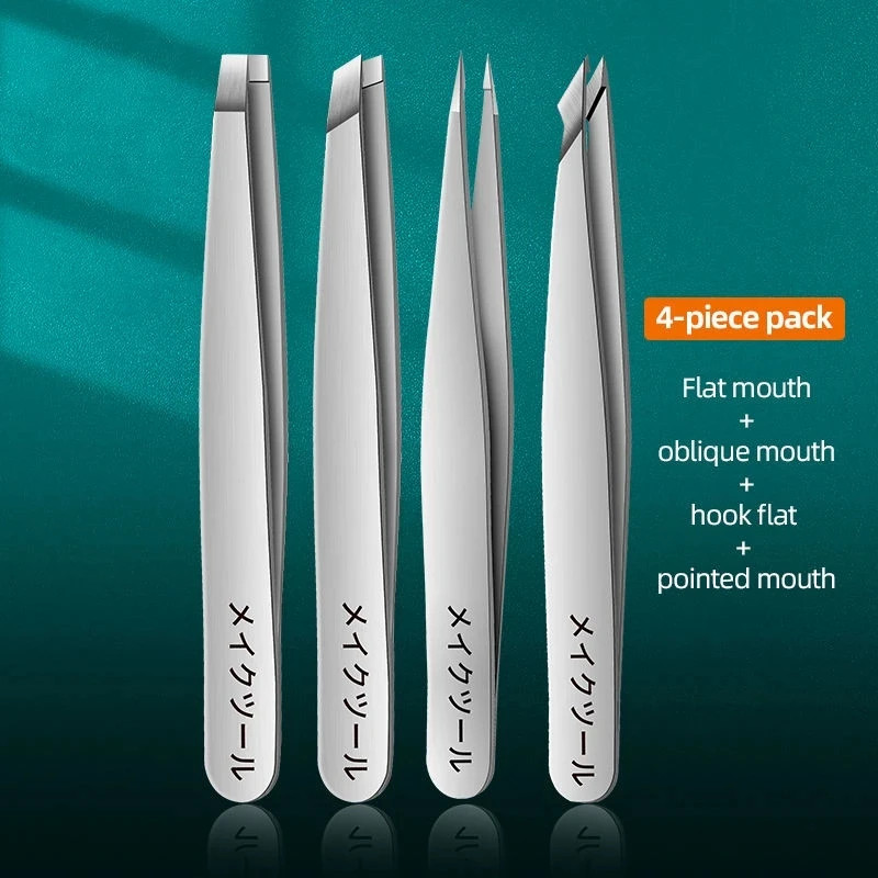 Professional Stainless Steel Tweezers Set for Beauty 9 Professional Stainless Steel Tweezers Set for Beauty - Image 9