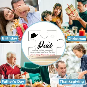Personalized Acrylic Puzzle Piece for Dad 10 Sba4f2125f4b64f6387da80a4c12866657