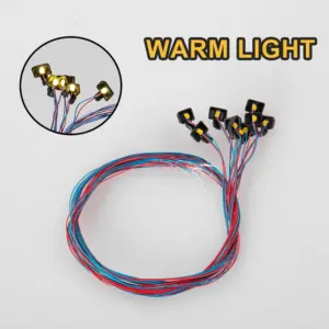 Set of 20 HO 1:87 Scale Miniature Spotlight Lamps 14 Sba8775e99857462b96c3eec3a4fddb0bh