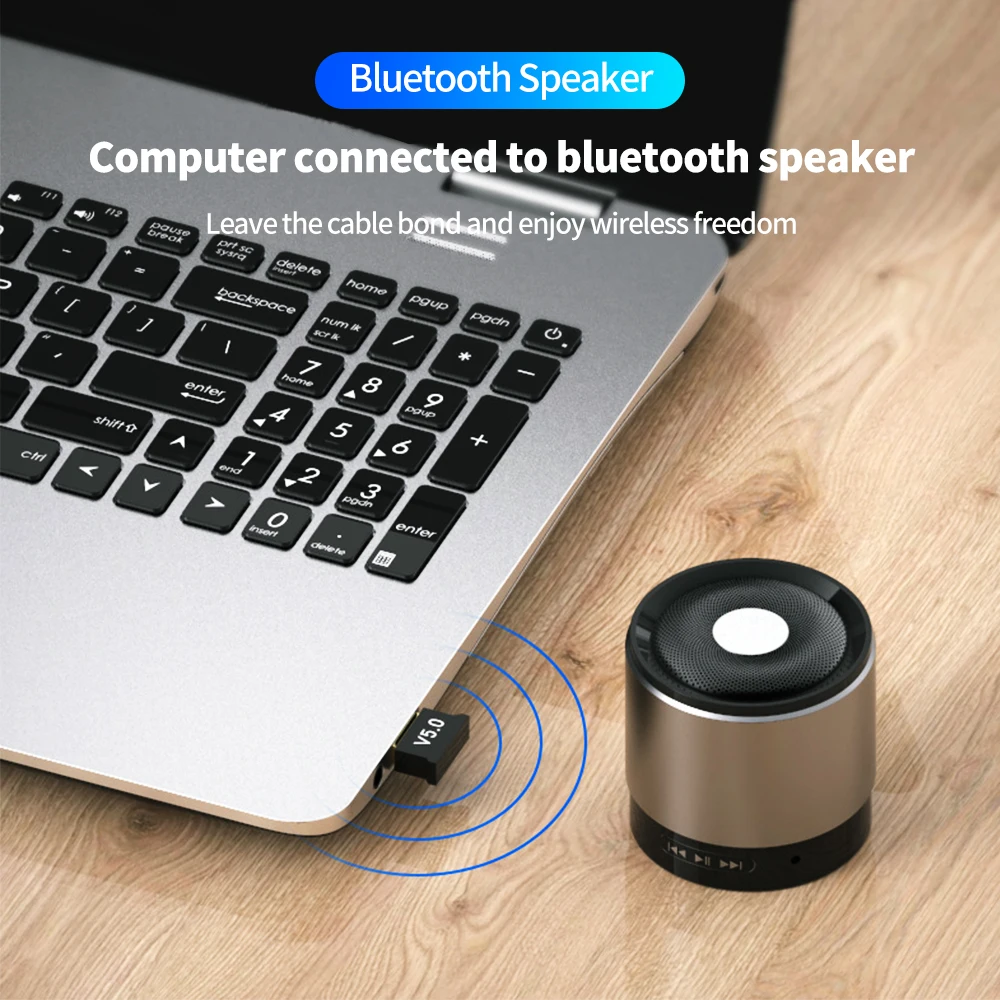 USB Bluetooth V5.0 Adapter for PC and Laptop 3 USB Bluetooth V5.0 Adapter for PC and Laptop - Image 3