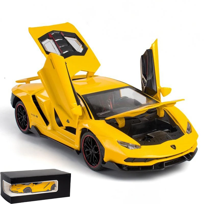 1:24 Scale Diecast Sports Car Model in Bright Colors 8 1:24 Scale Diecast Sports Car Model in Bright Colors - Image 8