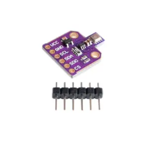 Purple BME680 Sensor Module for Environmental Monitoring