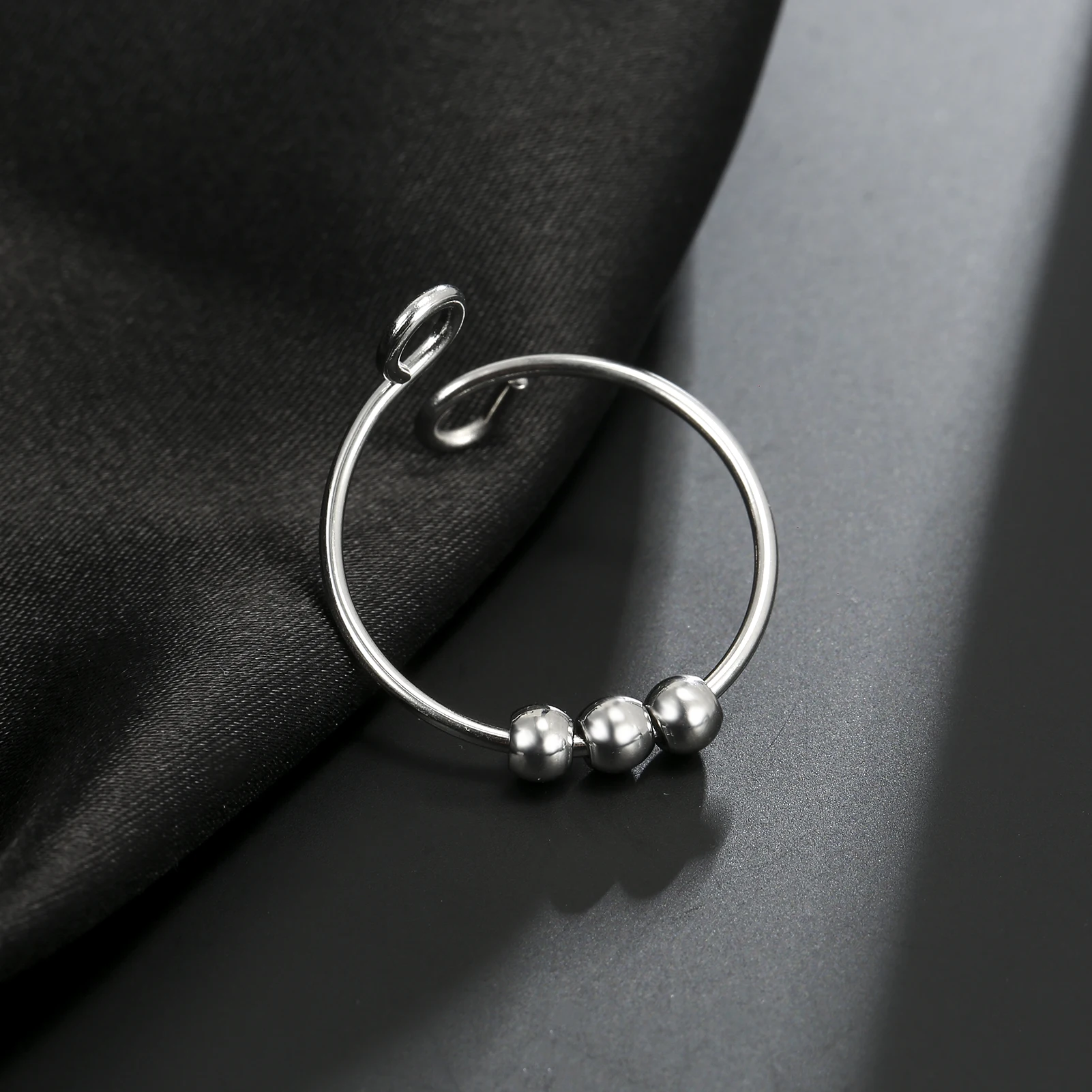 Stainless Steel Stress-Relief Anxiety Ring 5 Stainless Steel Stress-Relief Anxiety Ring - Image 5