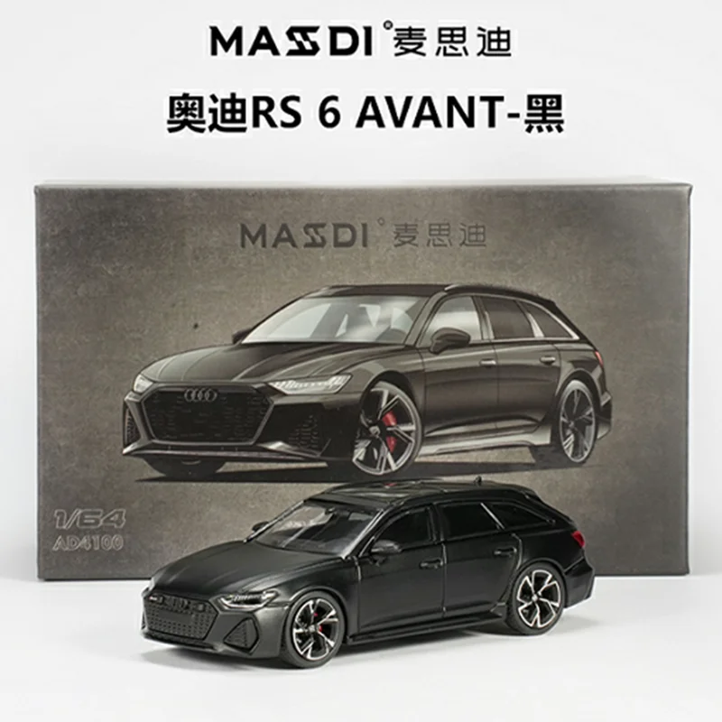 1:64 Scale MASSDI RS 6 Alloy Model Car 4 1:64 Scale MASSDI RS 6 Alloy Model Car - Image 4