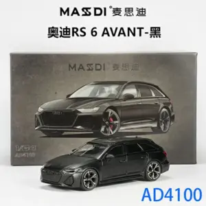 1:64 Scale MASSDI RS 6 Alloy Model Car 14 Sbb11172d3fa3426b848f2b7a64a17175q