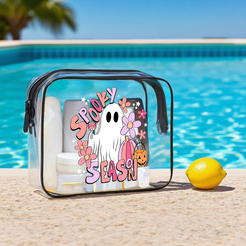 Clear PVC Women's Weekender Bag in Medium Size 5 Clear PVC Women's Weekender Bag in Medium Size - Image 5