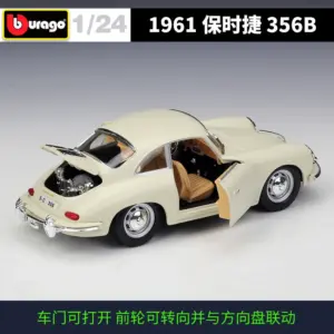1961 Porsche 356B Coupe Diecast Model in Red or White 9 Sbb31d354d7af457c89ac040ad5b2e861S