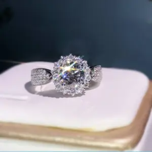 Silver Zirconia Cocktail Ring for Women 6 Sbb38c30a93824e2f8467b1ef6442b48eC