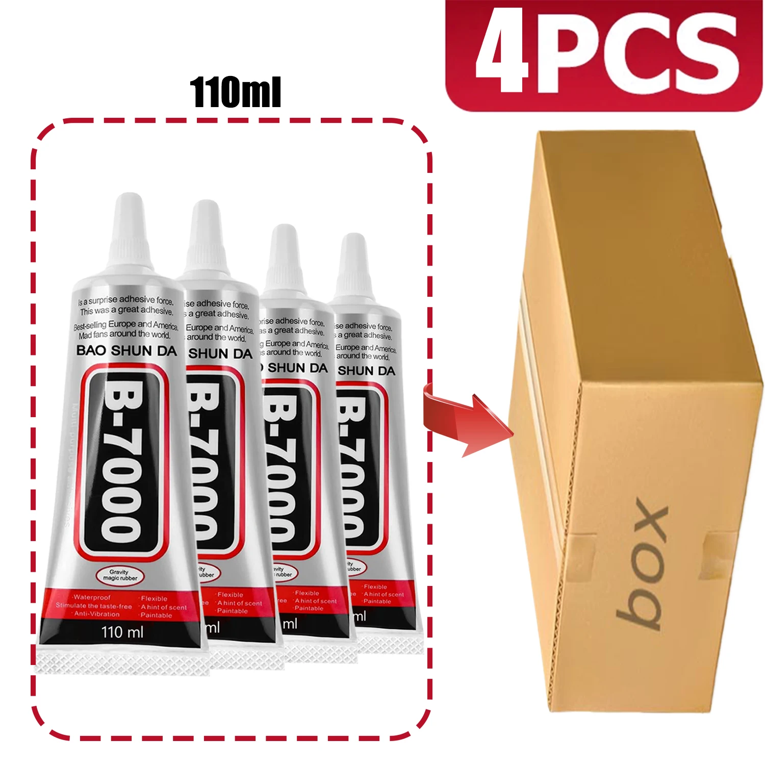 B7000 Multi-Purpose Repair Adhesive 15/25/50/110ml 7 B7000 Multi-Purpose Repair Adhesive 15/25/50/110ml - Image 7