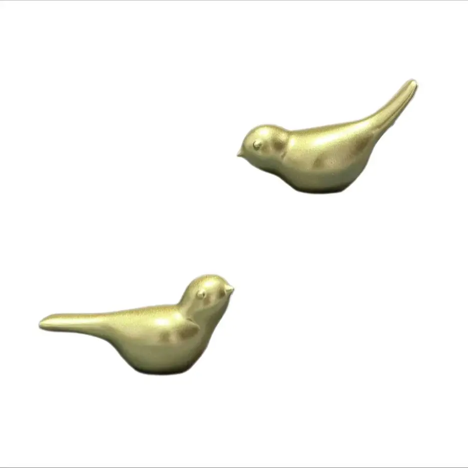 Gold Bird Figurine Set for Home Decor 7 Gold Bird Figurine Set for Home Decor - Image 7