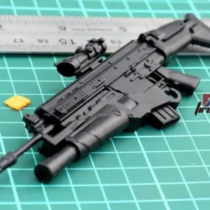 1:6 Scale FN Scar Assault Rifle Model 7 Sbb63f8dc98724342a93906e106a21a5eN