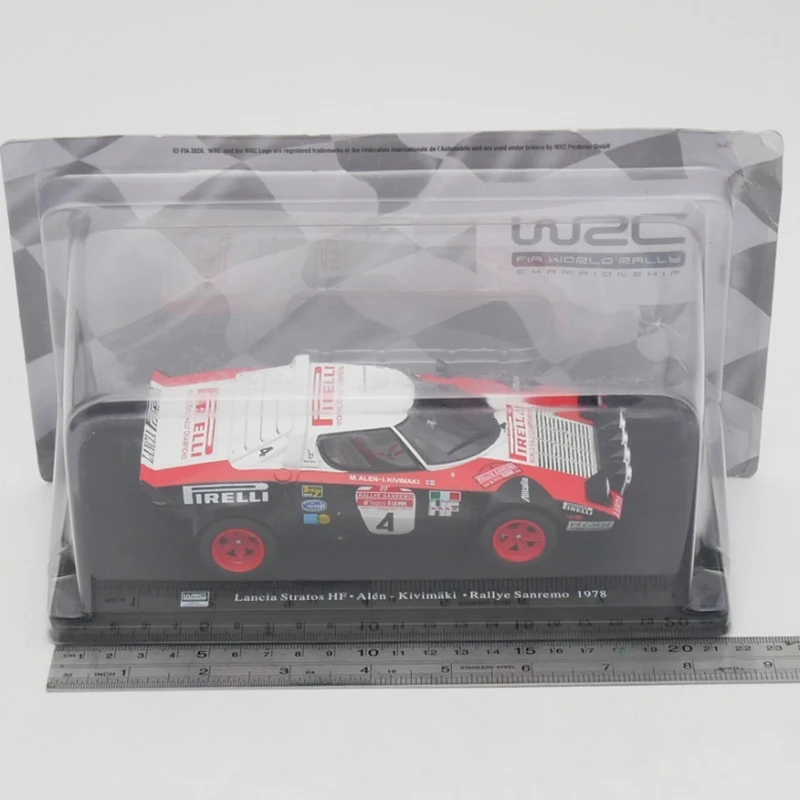 Lancia Stratos HF WRC 1978 Diecast Model 1/24 6 Lancia Stratos HF WRC 1978 Diecast Model 1/24 - Image 6