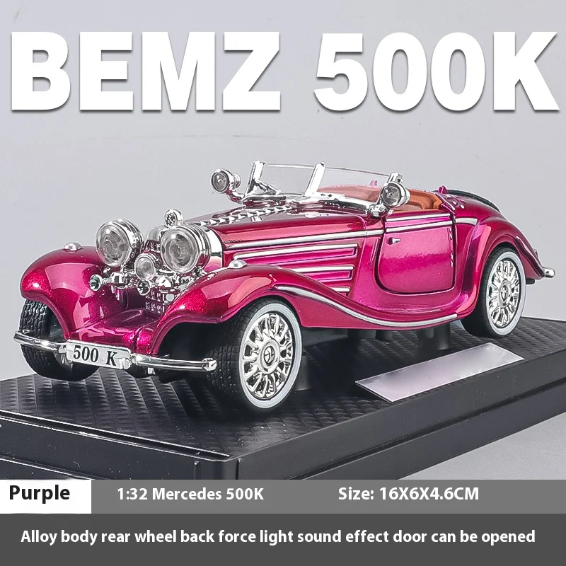 1:32 Mercedes Benz 500K Diecast Model 7 1:32 Mercedes Benz 500K Diecast Model - Image 7