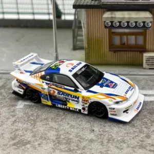LBWK S15 SILVIA Diecast Model 1/64 Scale 10 Sbba39b6bc68e4703975a844e341256bds