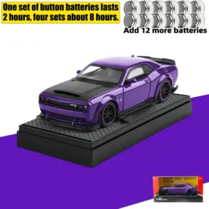 Green Dodge Challenger SRT Hellcat Diecast Model 17 Sbbc3520106214e26a95a3f710c890ce2w