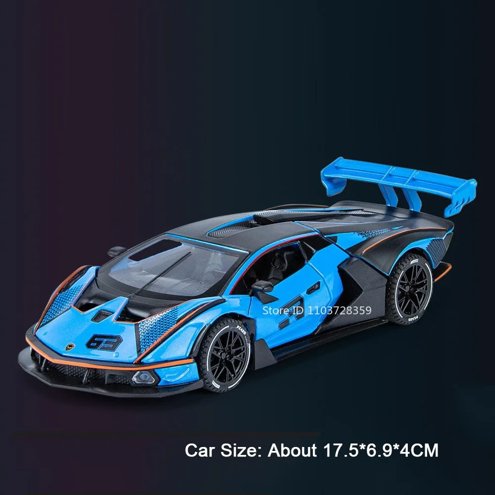 Diecast Lamborghini Sports Car Model 1:32 Scale 7 Diecast Lamborghini Sports Car Model 1:32 Scale - Image 7